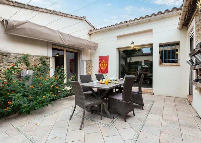Tatil Evi Atypical House With Breathtaking Views Carcassonne